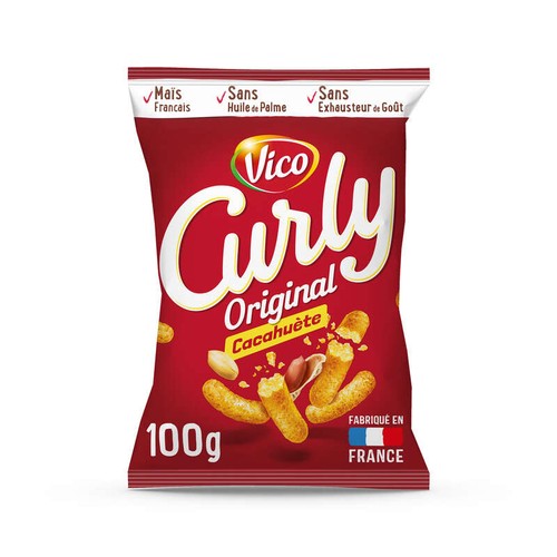 Curly Cacahuete L'Original 100g 