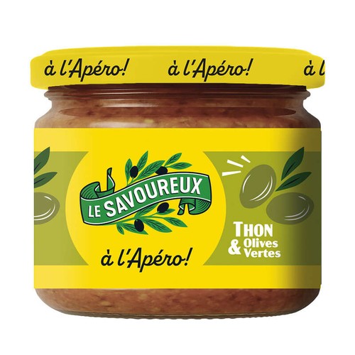 Le Savoureux Tartinable thon & Olives Vertes 90g