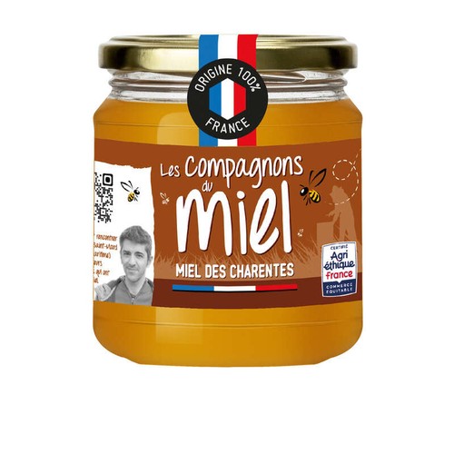 Les Compagnons Du Miel Miel Des Charentes 375g