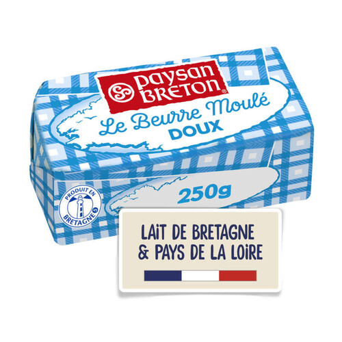 Paysan Breton Beurre moulé doux 250g