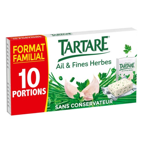 Tartare Ail Et Fines Herbes 10 Portions 160g