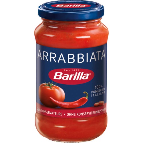 Barilla Sauce tomates arrabbiata 400g