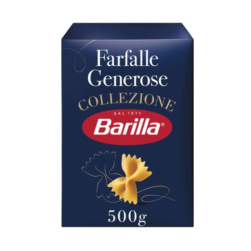 Barilla Pâtes farfalle generose collezione 500g
