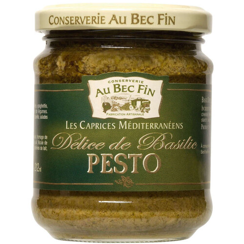 Conserverie Au Bec Fin Delice De Basilic - Pesto 180G