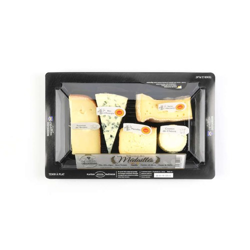 Atelier De Chateaubourg Sélection Des Médaillés Plateau D’assortiment De Fromage 370g