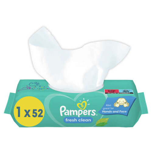 Pampers Lingettes Fresh Clean X52