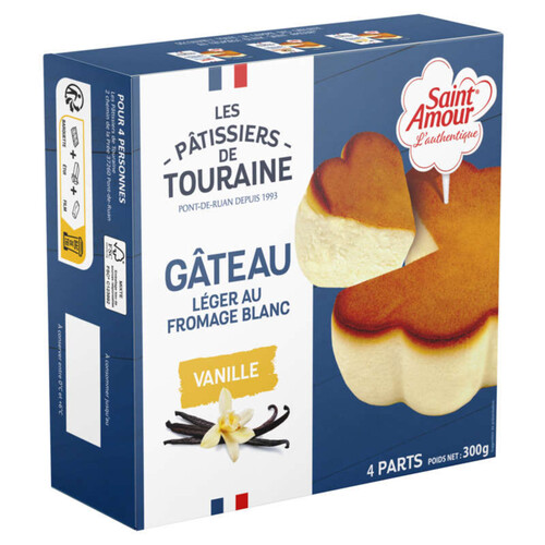 Saint Amour Gâteau au fromage blanc à la vanille 300g