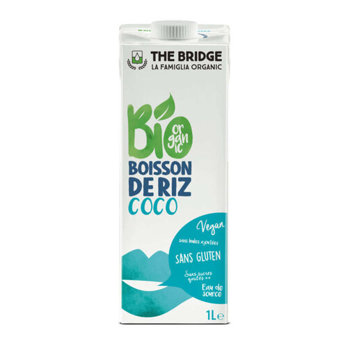 [Par Naturalia] The Bridge Boisson Au Riz Rice Drink Coco 1L Bio