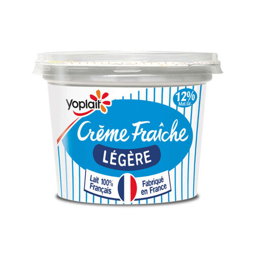 Yoplait creme fraiche epaisse legere 12% pot 190g