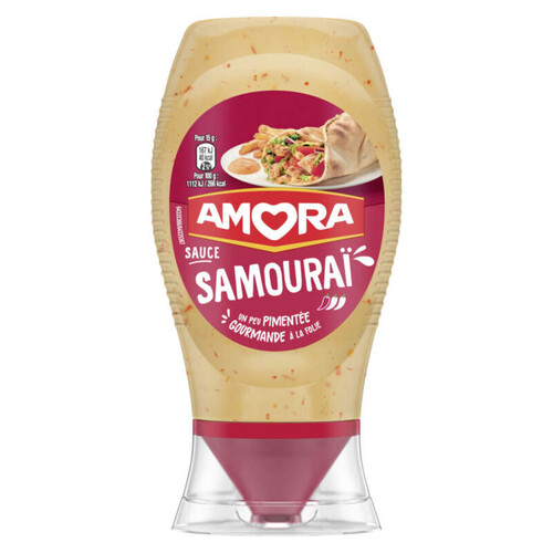 Amora Sauce Samouraï Flacon Souple 255G