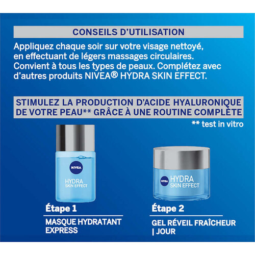 Nivea Soin De Nuit Hydratant Skin Effect 50Ml