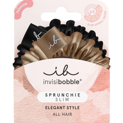 Invisibobble Élastique cheveux Sprunchie slim true golden