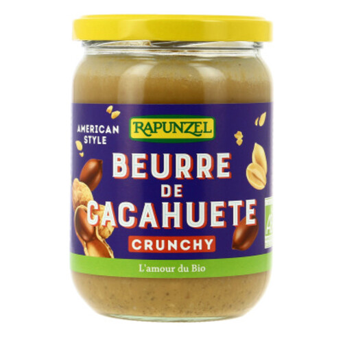 [Par Naturalia] Rapunzel Beurre de Cacahuète Crunchy Bio 500g