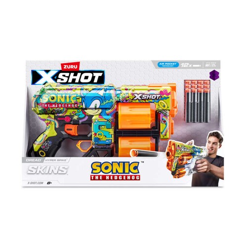Zuru Pistolet X-Shot Skins Dread Sonic