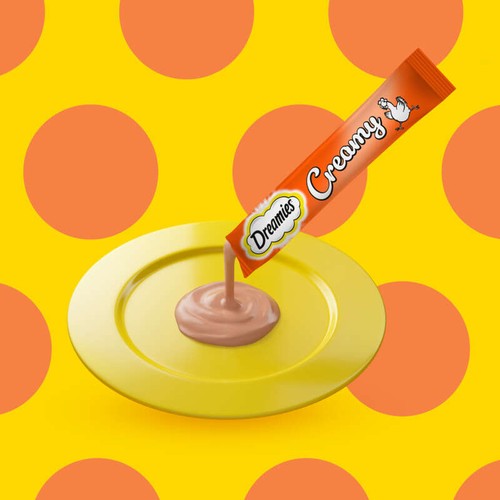 Catisfactions Creamy Friandises au poulet pour chats 4x10g