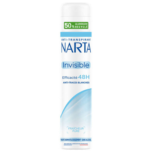 Narta Déodorant Invisible 48H 200ml