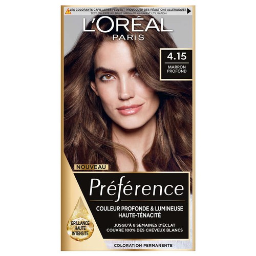 Préférence Coloration 4.15 Caracas Marron Glacé