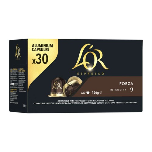L’Or Espresso forza café intensité 9 en capsules x30 - 156g