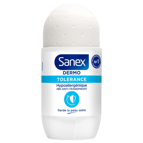 Sanex déodorant dermo tolérance 48h bille 50ml