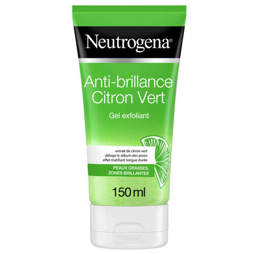 Neutrogena Gel Exfoliant Matifiantmandarine & Citron Vert 150 Ml