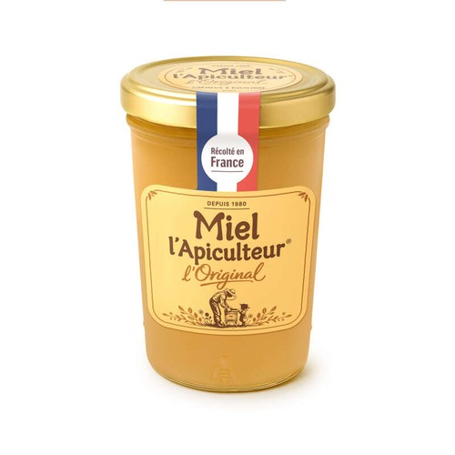Miel l'Apiculteur Miel Crémeux de France Pot Verre 500g