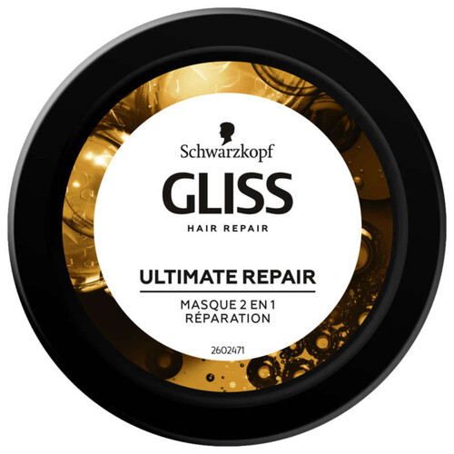 Gliss Ultimate Repair Masque 2en1 Réparation 300ml