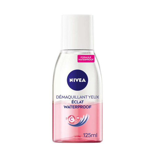 Nivea Démaquillant Yeux Waterproof Vitamine C Eclat le flacon de 125ml