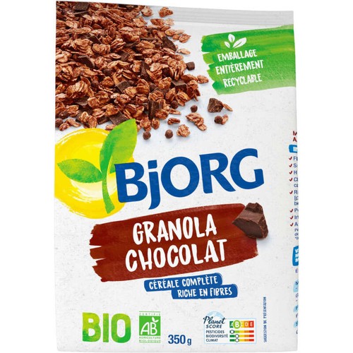 Bjorg Granola Chocolat Bio 350g
