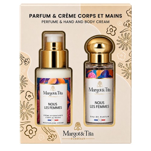 Margot &Tita Coffret Duo Noël Eau de parfum+ Crème hydratant