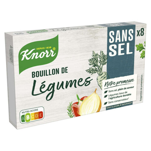 Knorr Bouillon de Légumes 72g
