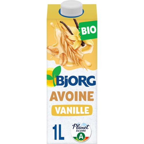 Bjorg Boisson Avoine & Vanille Bio 1L