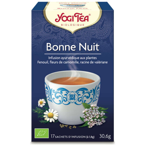 [Par Naturalia] Yogi Tea Infusion Bonne Nuit - 17 Sachets Bio