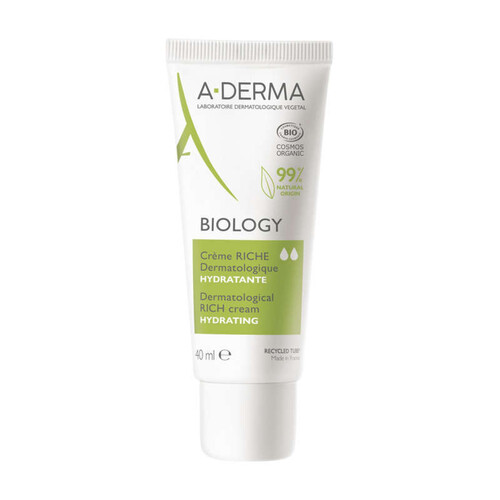 [Para] A-Derma Biology Crème Riche Dermatologique Hydratante Bio 40ml