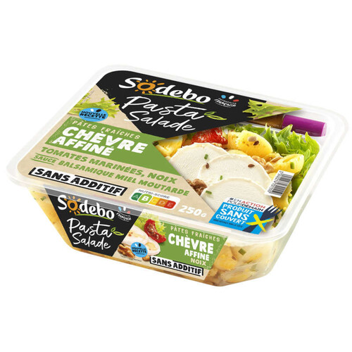 Sodebo Pasta Salade Chèvre Sans Additifs 250g