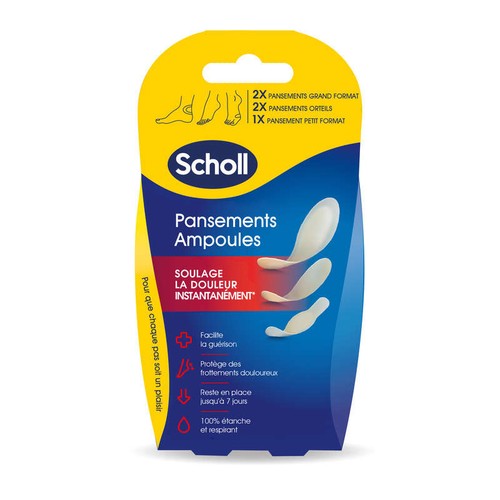 Scholl Pansements Ampoules x5