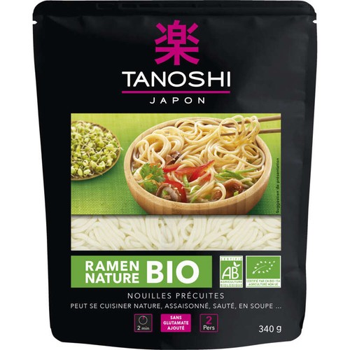 Tanoshi Ramen Nature Bio 340g