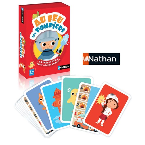 Nathan au feu les pompiers !
