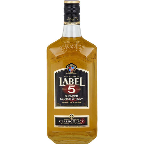 Label 5 Whisky Ecosse Blended 40% Vol. 70cl
