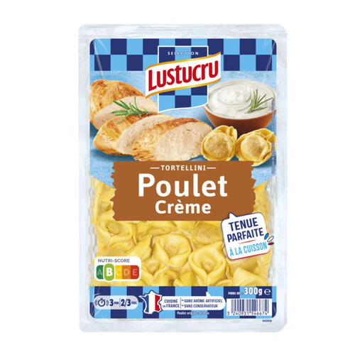 Lustucru Sélection Tortellini Poulet Crème 300g