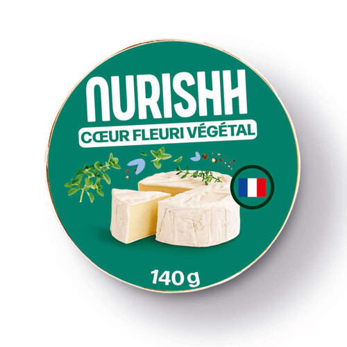 Nurishh Cœur Fleuri Végétal Sans Lactose 140g