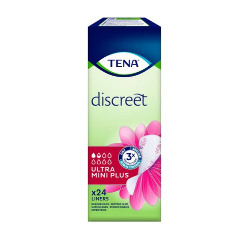 Tena Protège-Slips Discreet Ultra Mini+ X24