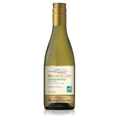 Roche Mazet chardonnay igp pays d'Oc 25cl