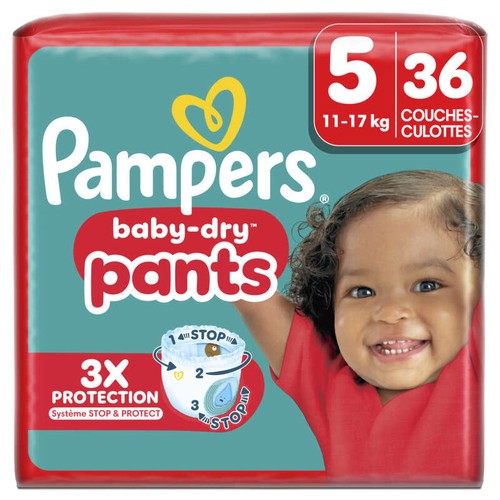 Pampers Couches Culottes Taille 5 x36