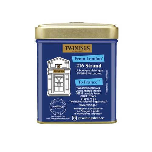 Twinings Thé Breakfast Tea, Intense Et Corsé 200g