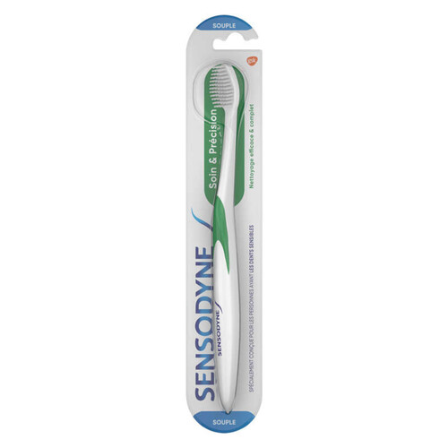 Sensodyne brosse à dents soin et précision souple 1 unité