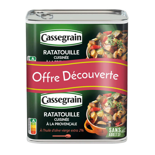 Cassegrain lot de deux ratatouilles 2x265gr