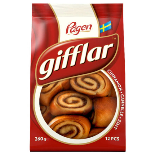 Pagen Gifflar Brioches Roulées À La Cannelle 260G