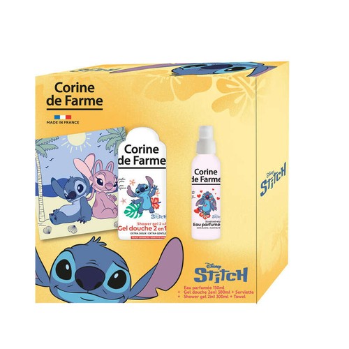 Corine de Farme Coffret STITCH eau parfumée 150ml + GD + Serviette