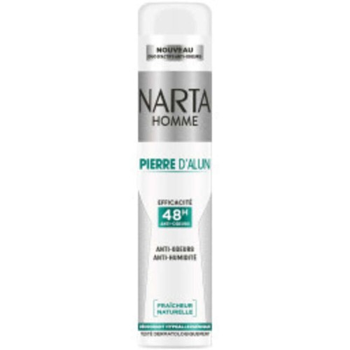 Narta Homme Pierre d'Alun Déodorant Hypoallergénique 200ml