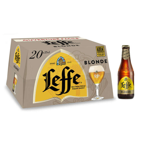 Leffe Bière Blonde 20X25Cl